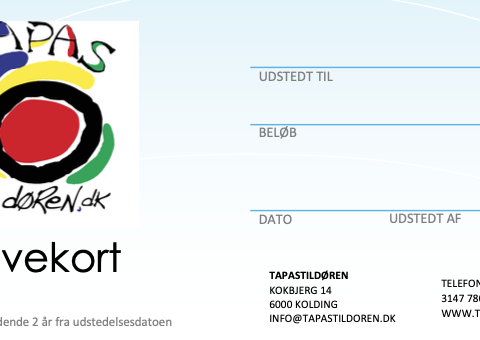 Gavekort